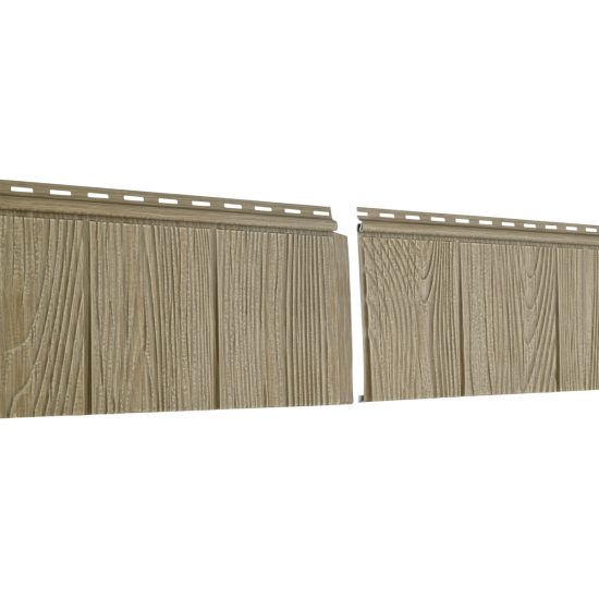 ФАСАДНАЯ ПАНЕЛЬ ЩЕПА НАТУРАЛЬНЫЙ ОРЕХ 2000х206мм ХОКЛА S-LOCK Ю-ПЛАСТ