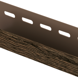 J-ПЛАНКА ЩЕПА КАШТАНОВАЯ 3,05м ДЛЯ ФАСАДНЫХ ПАНЕЛЕЙ ХОКЛА S-LOCK Ю-ПЛАСТ