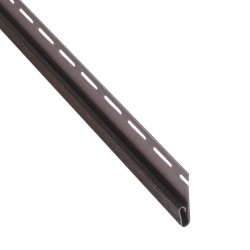 Финишная планка КОРИЧНЕВАЯ 3,0м для сайдинга Альта-Профиль