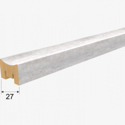 ИНТЕРЬЕРНАЯ РЕЙКА МДФ ЧИКАГО МИЛАНА РЕКЕСС 2,7м (STELLA)