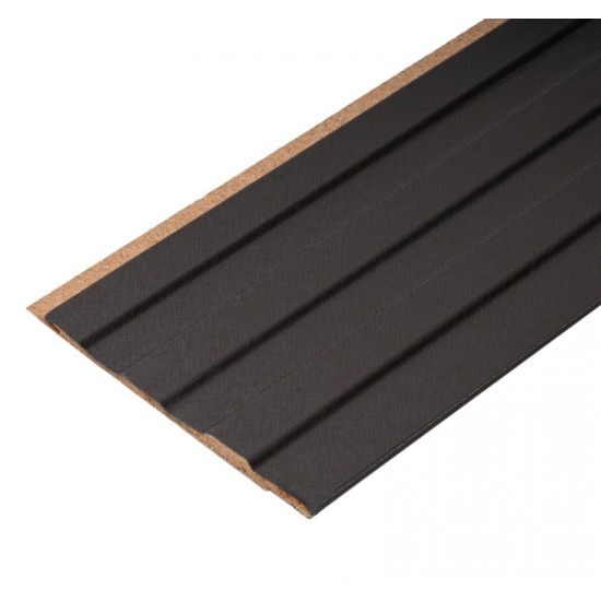 СТЕНОВАЯ ПАНЕЛЬ РЕЕЧНАЯ МДФ ЛОФТ ТЕМНЫЙ LIGHT (WANDERWELT)