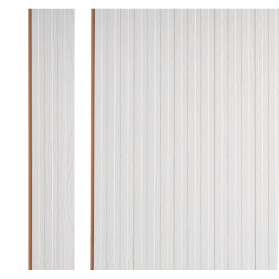 СТЕНОВАЯ ПАНЕЛЬ РЕЕЧНАЯ МДФ ЯСЕНЬ ЖЕМЧУНЫЙ LIGHT (WANDERWELT)