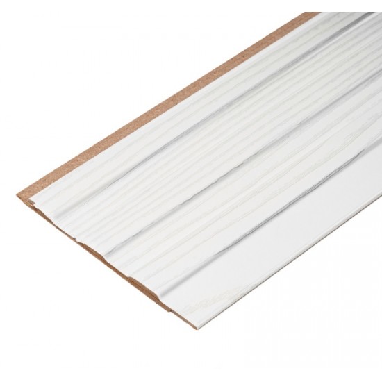 СТЕНОВАЯ ПАНЕЛЬ РЕЕЧНАЯ МДФ ЯСЕНЬ ЖЕМЧУНЫЙ LIGHT (WANDERWELT)