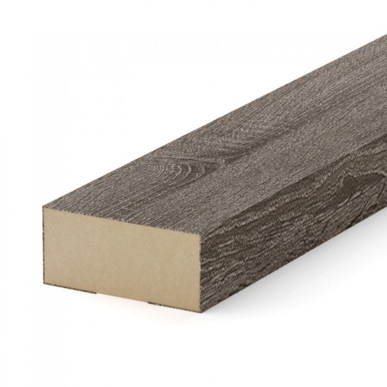 ИНТЕРЬЕРНАЯ РЕЙКА МДФ ДУБ ВИНТАЖ МОДЕЛЬ-12 2,8м (STELLA)