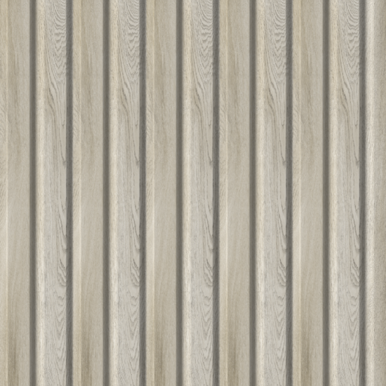 СТЕНОВАЯ ПАНЕЛЬ РЕЕЧНАЯ МДФ ДУБ ГРЕЙ BEATS STANDART (STELLA)