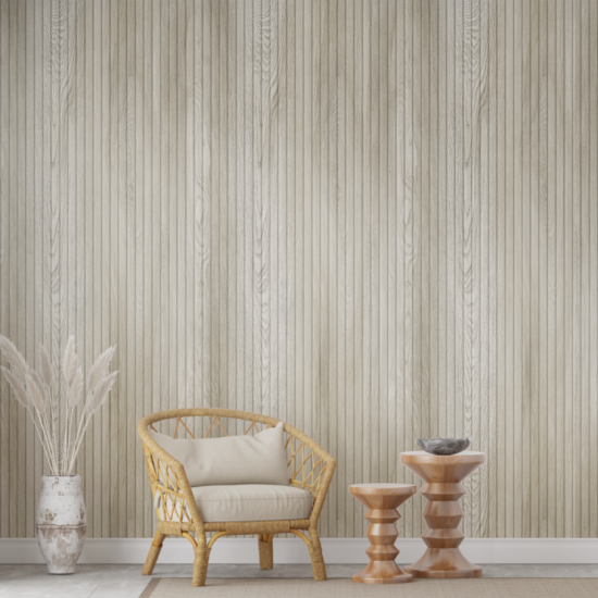 СТЕНОВАЯ ПАНЕЛЬ РЕЕЧНАЯ МДФ ДУБ ГРЕЙ BEATS STANDART (STELLA)