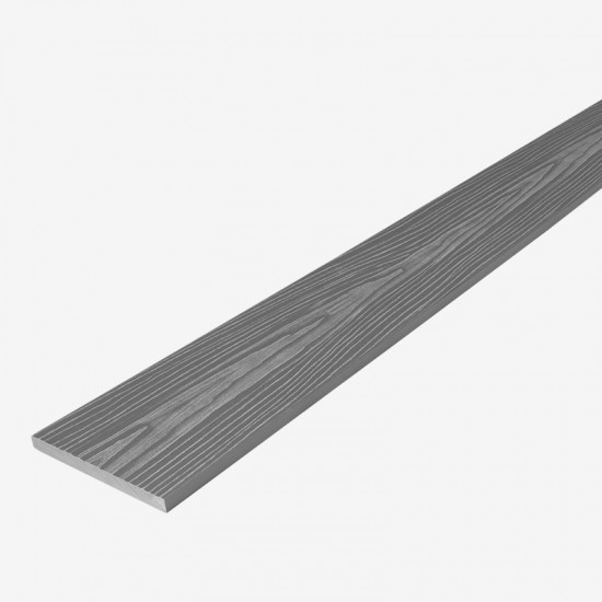 ЗАБОРНАЯ ДОСКА ДПК UNODECK FORTE СЕРАЯ 4,0х0,14м (RUSDECKING)
