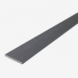 ЗАБОРНАЯ ДОСКА ДПК UNODECK PATIO СЕРАЯ 4,0х0,14м (RUSDECKING)