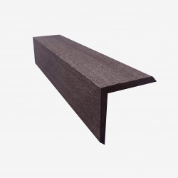 УГОЛ ДЕКОРАТИВНЫЙ ДПК UNODECK ВЕНГЕ 50х50мм 3,0м (RUSDECKING)