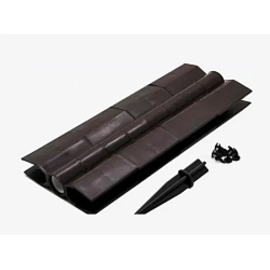 ШАРНИР 200мм ДЛЯ ГРЯДОЧНОЙ ДОСКИ ДПК UNODECK ВЕНГЕ (RUSDECKING)