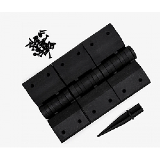 ШАРНИР 200мм ДЛЯ ГРЯДОЧНОЙ ДОСКИ ДПК UNODECK ГРАФИТ (RUSDECKING)