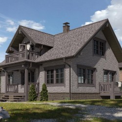 УГОЛ ДЕКОРАТИВНЫЙ СЛАНЕЦ ВАЛЬ-ГАРДЕНА STANDART 432мм DOCKE