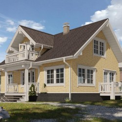 УГОЛ ДЕКОРАТИВНЫЙ FLEMISH ЖЕЛТЫЙ ЖЖЕНЫЙ PREMIUM 443мм DOCKE