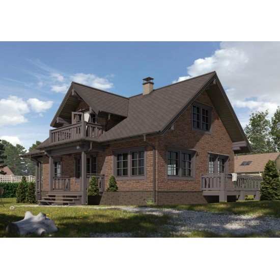 ФАСАДНАЯ ПАНЕЛЬ STEIN ТЕМНЫЙ ОРЕХ PREMIUM 1196х426мм DOCKE