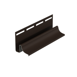 МОЛДИНГ ШОКОЛАД 3,0м ДЛЯ САЙДИНГА И СОФИТА (DOCKE)