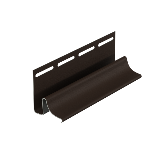 МОЛДИНГ ШОКОЛАД 3,0м ДЛЯ САЙДИНГА И СОФИТА (DOCKE)
