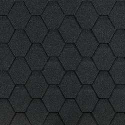 ГИБКАЯ ЧЕРЕПИЦА ШЕСТИГРАННИК ЧЕРНЫЙ DOCKE-PIE EURASIA