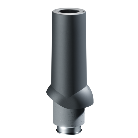 ТРУБА ЧЕРНАЯ ДЛЯ ВЕТИЛЯЦИОННОГО ВЫХОДА DOCKE