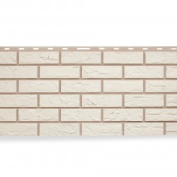 ФАСАДНАЯ ПАНЕЛЬ КИРПИЧ БЕЛЫЙ 1110х450мм АЛЬТА-ПРОФИЛЬ