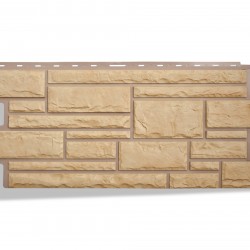 ФАСАДНАЯ ПАНЕЛЬ КАМЕНЬ ЖЕЛТЫЙ 1010х450мм АЛЬТА-ПРОФИЛЬ