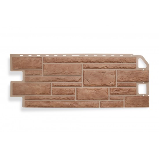 ФАСАДНАЯ ПАНЕЛЬ КАМЕНЬ КВАРЦИТ 1010х450мм АЛЬТА-ПРОФИЛЬ