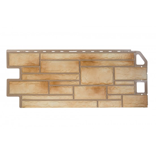 ФАСАДНАЯ ПАНЕЛЬ КАМЕНЬ РАКУШЕЧНИК 1010х450мм АЛЬТА-ПРОФИЛЬ