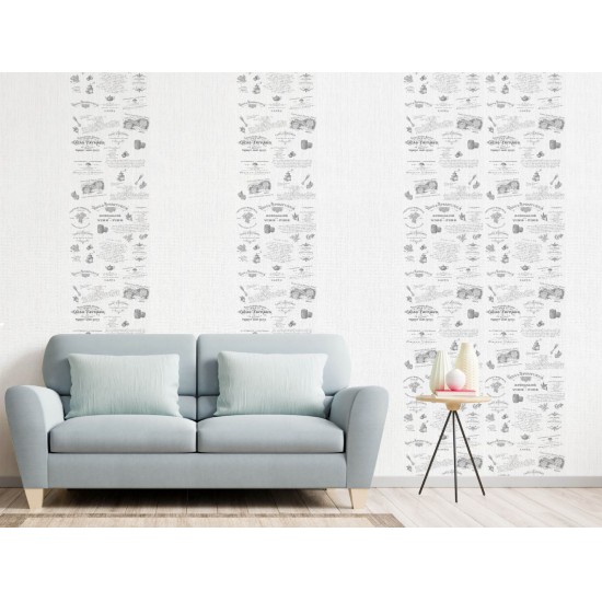 ПАНЕЛЬ ПВХ ЛАТТЕ СЕРЫЙ КОМПОНЕНТ 2500х250мм (SANRELIA)