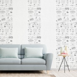 ПАНЕЛЬ ПВХ ЛАТТЕ СЕРЫЙ 2500х250мм (SANRELIA)