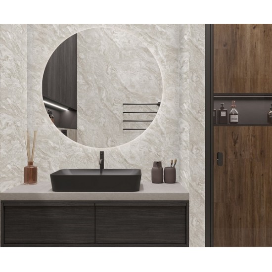 ПАНЕЛЬ ПВХ МРАМОР САНТЬЯГО 2500х250мм (SANRELIA)