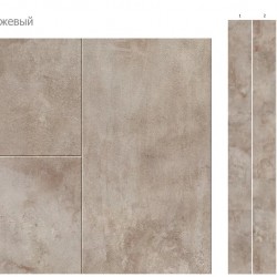 КОМПЛЕКТ ПАНЕЛЕЙ ПВХ МЕТРО БЕЖЕВЫЙ 2700х1000мм (UNIQUE)