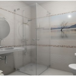 КОМПЛЕКТ ПАНЕЛЕЙ ПВХ ОСИАНА ГОРЫ 2700х1000мм (UNIQUE)