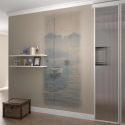 ПАНЕЛЬ ЛАМИНИРОВАННАЯ ПВХ ЛЕН ФИСТАШКОВЫЙ 2700х250мм (ВЕК)