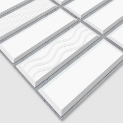 САМОКЛЕЯЩАЯСЯ ПАНЕЛЬ ПВХ ПЛИТКА ЭСТЕТИКА 477х478мм (АЛЬГЕБА)