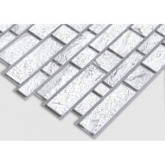 САМОКЛЕЯЩАЯСЯ ПАНЕЛЬ ПВХ ПЛИТКА КАМЕННАЯ 474х471мм (АЛЬГЕБА)