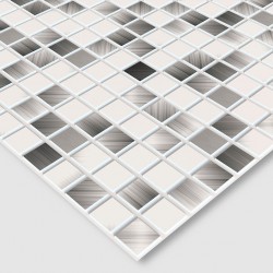 САМОКЛЕЯЩАЯСЯ ПАНЕЛЬ ПВХ МОЗАИКА САТИН 474х474мм (АЛЬГЕБА)