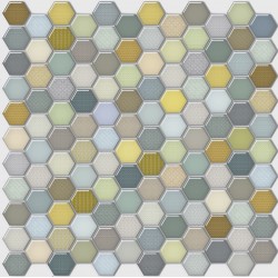 САМОКЛЕЯЩАЯСЯ ПАНЕЛЬ ПВХ СОТЫ МАГИЯ 469х470мм (АЛЬГЕБА)