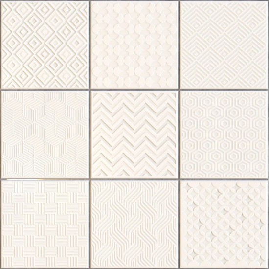 САМОКЛЕЯЩАЯСЯ ПАНЕЛЬ ПВХ ПЛИТКА ПАЛЕРМО 474х474мм (АЛЬГЕБА)