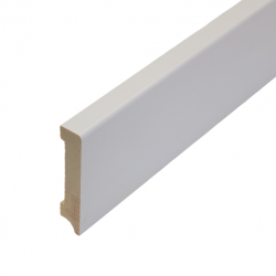 ПЛИНТУС НАПОЛЬНЫЙ ДУБ ВАЙТ ИЗ СИБИРСКОЙ СОСНЫ 2400х80мм КТМ