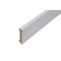 ПЛИНТУС НАПОЛЬНЫЙ ДУБ ВАЙТ ИЗ СИБИРСКОЙ СОСНЫ 2400х80мм КТМ