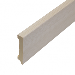 ПЛИНТУС НАПОЛЬНЫЙ СОСНА СВЕТЛАЯ ИЗ СИБИРСКОЙ СОСНЫ 2400х80мм КТМ