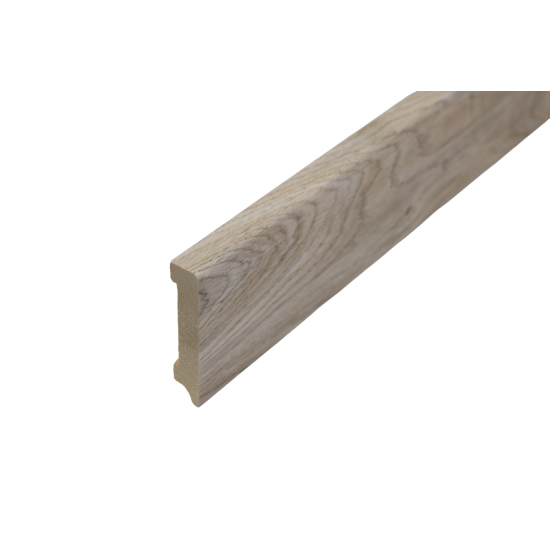 ПЛИНТУС НАПОЛЬНЫЙ ДУБ МЕЛФОРД ИЗ СИБИРСКОЙ СОСНЫ 2400х80мм КТМ