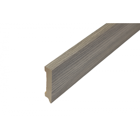 ПЛИНТУС НАПОЛЬНЫЙ ЛАРЧЕ ГРЕЙ ИЗ СИБИРСКОЙ СОСНЫ 2400х80мм КТМ