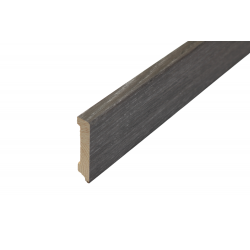 ПЛИНТУС НАПОЛЬНЫЙ ДУБ ФИЛАДЕЛЬФИЯ ИЗ СИБИРСКОЙ СОСНЫ 2400х80мм КТМ