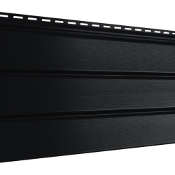 СОФФИТ ПРО ЧЕРНЫЙ 3000х300мм Ю-ПЛАСТ