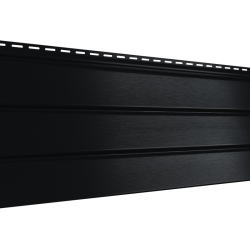 СОФФИТ ПРО ЧЕРНЫЙ 3000х300мм Ю-ПЛАСТ