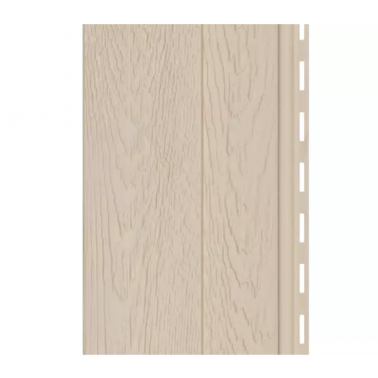 ФАСАДНАЯ ПАНЕЛЬ СКАНДИНАВИЯ СЛОНОВАЯ КОСТЬ 1950х197мм ХОКЛА S-LOCK Ю-ПЛАСТ