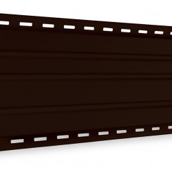 РАЗДЕЛИТЕЛЬ КОРИЧНЕВЫЙ 120мм 3,05м ДЛЯ САЙДИНГА И ФАСАДНЫХ ПАНЕЛЕЙ Ю-ПЛАСТ