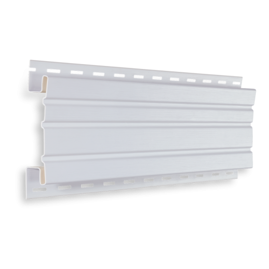 РАЗДЕЛИТЕЛЬ БЕЛЫЙ 120мм 3,05м ДЛЯ САЙДИНГА И ФАСАДНЫХ ПАНЕЛЕЙ Ю-ПЛАСТ