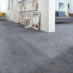 КВАРЦ-ВИНИЛОВЫЙ ЛАМИНАТ SPC CRONAFLOOR STONE МЕЛЛИ ГРЕЙ