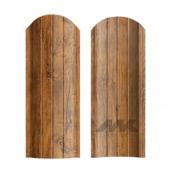 ШТАКЕТНИК РУБИН 103мм ЗОЛОТОЙ ДУБ ДВУСТОРОННИЙ ПОД ДЕРЕВО МК-ТРЕЙД